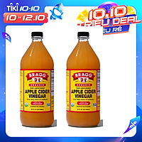 Giấm táo hữu cơ Organic Bragg 946ml (2 chai)
