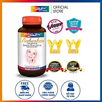 Viên uống đẹp da Holistic Way Babeskin - Chiết xuất tương đương 20.000mg nhau thai cừu và hạt nho