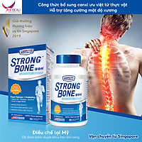 Viên Uống Tăng Cường Sức Khỏe Xương, Khớp, Răng Chắc Khỏe Cung Cấp Canxi, Vitamin D3 US Clinicals Từ Mỹ - 90 Viên