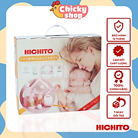 Máy hút sữa hichito phiên bản hoa anh đào phễu silicone, bình PPSU 180ml, có massage/kích thích (5 cấp) hút chuyên sâu 9 cấp tích pin sạc 2000mAh