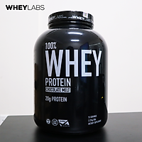 Sữa tăng cơ 100% Whey Protein Wheylabs Chocolate hũ 5lbs (2.2kg) ( 75 lần dùng)