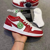 Giày Thể Thao, Giày Sneaker Nam Màu đỏ Trắng Phong Cách Phù Hợp Chơi Bóng Rổ Và Dạo Phố Cho Cả Nam Và Nữ