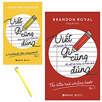 Combo Viết Gì Cũng Đúng ( Trọn Bộ 2 Cuốn ) ( Tặng Kèm Bút )