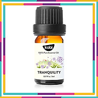 Tinh Dầu Kobi Tranquility - Tinh Dầu Thiên Nhiên Nguyên Chất Mang Lại Cảm Giác Yên Bình, Thanh Thản, Thích Hợp Dùng Với Đèn Xông, Máy Khuếch Tán Và Máy Xông Tinh Dầu