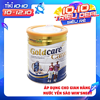 Sữa bột Wincofood GoldCare Canxi lon 900g: dinh dưỡng ít béo ngừa tiểu đường, bổ sung canxi giúp xương chắc khỏe, MUFA, PUFA tốt cho tim mạch, phù hợp cho người từ 30 tuổi trở lên.