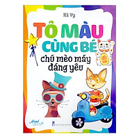 Tô Màu Cùng Bé – Chú Mèo Máy Đáng Yêu