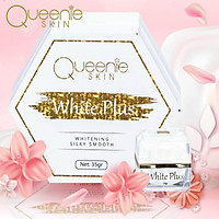 Kem Face "LƯỜI" Thượng Hạng Queenie Skin - Dưỡng Trắng & Makeup, Tinh Chất Nhân Sâm Và Nhụy Hoa Nghệ Tây Cao Cấp - 35 Gram - Hàng Chính Hãng