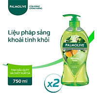 Bộ 2 sữa tắm Palmolive Aroma thư giãn toàn thân 750ml
