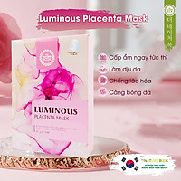 Mặt nạ nhau thai dưỡng ẩm , làm trắng da , chống nhăn da, và tăng độ đàn hồi cho da The nature book- Hàng chính hãng