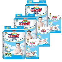 Combo 3 bịch Tã Dán Goo.n Premium Gói Cực Đại S64/M60/L50/XL46 - Tặng thêm 15 miếng cùng size