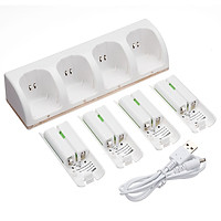 Đế Sạc Wii-Cell Và Pin Có Thể Sạc Lại (4 Cái) (2800mAh)