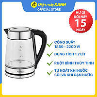Ấm Đun Siêu Tốc Hafele T-602C - 535.43.732 - 1,7L (Hàng chính hãng)