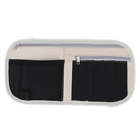 Car Sun Visor Organizer, Large Capacity Auto Interior Pocket Organizer, CD Glasses Pens Document Card Holder, Driving Accessories Storage Pouch Bag