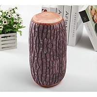 Cylinder Squishy Soft Microbeads Cushion Bolster Pillow Bead Tree Stump Shaped Roll Pillow
