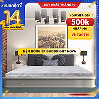 Nệm bông ép gấp 3 Goodnight Nova thoáng khí, mát mẻ, gấp gọn dễ dàng