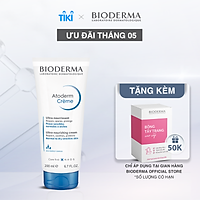 Kem Dưỡng Ẩm Cho Da Thường Và Da Khô Nhạy Cảm Bioderma Atoderm Crème - 200ml