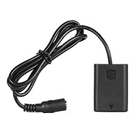Andoer NP-FW50 Fully Decocded Dummy Battery Pack DC Coupler Connector For Sony A7 A7II A7R A7S A7RII A7SII A6000 A5000