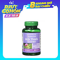 Viên uống Bổ Gan Puritan’s Pride Milk Thistle 1000 mg, 180 v của Mỹ, Giúp Giải Độc Và Bảo Vệ Chức Năng Gan, Kích Thích Phát Triển Tế Bào Gan, Ngừa Ung Thư Gan và Các Bệnh Lý Về Gan
