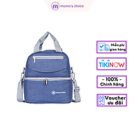 Balo Bỉm Sữa Cao Cấp Mama's Choice 4in1 | Dành Cho Mẹ Bỉm Sữa và Bé Yêu | Nhiều Ngăn Siêu Tiện Dụng | Lớp Giữ Nhiệt Dày Dặn và Chống Thấm Tốt