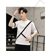Áo thun Nam thiết kế dây trẻ trung chất vải cotton cao cấp dễ phối đồ phù hợp với xu hướng thời trang giới trẻ hiện nay