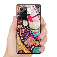 Ốp Lưng Điện Thoại SAMSUNG GALAXY NOTE 20 ULTRA - Mặt Lưng Kính Cường Lực - 0196 PARIS4 - Hàng Chính Hãng