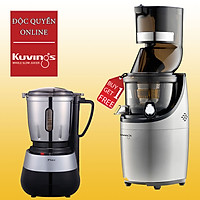 Máy ép chậm dành cho kinh doanh Kuvings CS520CB (500ml) - TẶNG MÁY XAY SINH TỐ CÔNG NGHIỆP POONGNYUN SMKANB-4000 - Hàng chính hãng