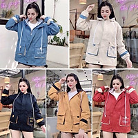 Áo khoác kaki 2 lớp AK327 ulzzang nam nữ