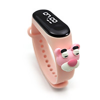 Children Cartoon Led Waterproof Watch Student Sports Large Touching Screen Electronic Bracelet Watch