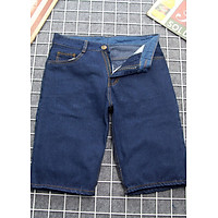 Quần short jeans nam xanh đậm vải dày đẹp Q392 MĐ thời trang