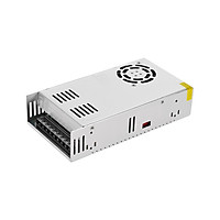 Creality 3D DC 24V 15A 360W Universal Regulated Switching Power Supply For 3D Printer Ender-3 LED Strip Light Computer - Silver