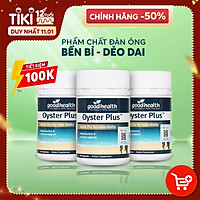 Combo 3 Hộp Tinh Chất Hàu Goodhealth Oyster Plus 30 Viên - Giúp Tăng Cường Sinh Lý - Cải Thiện Chất Lượng Tinh Trùng - Hàng Chính Hãng New Zealand