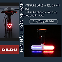 Đèn hậu xe đạp thể thao | Chống Nước | Sạc USB | Đèn phía sau xe đạp địa hình cao cấp| Đèn LED Nháy lắp Xe Đạp Giant, gắn baga | Hàng Chính Hãng