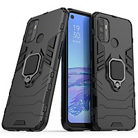 Ốp lưng Dành Cho Điện Thoại OPPO A53 chống sốc Iron Man gắn giá đỡ iring hỗ trợ xem video, chống va đập mạnh