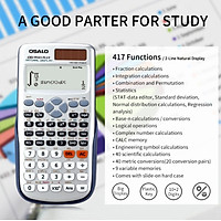 Máy tính điện tử khoa học OSALO. Model OS-991ES PLUS với 417 chức năng