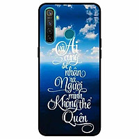 Ốp lưng in cho Realme 5, Realme 5s, Realme 5i Mẫu Không Thể Quên