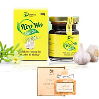 Combo Keo Ho Diệp Chi _ Dầu tỏi Diệp Chi Gold - Tặng kèm vòng dâu cho bé và nước hoa LACO cho mẹ - Nuôi con không kháng sinh