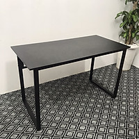 Bàn làm việc, bàn gaming chân sắt mạ tĩnh điện chữ U 1m2