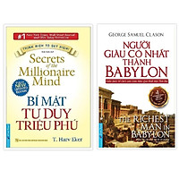 Sách - Combo Bí mật tư duy triệu phú + Người giàu có nhất thành Babylon (Tái bản 2021) - FirstNews