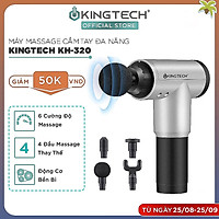 Máy Massage Cầm Tay KINGTECH KH-320 - 6 Cấp Độ, Hỗ Trợ Mát Xa Chuyên Sâu, Giảm Đau Cơ, Cứng Khớp - Quà Tặng Cho Sức Khỏe