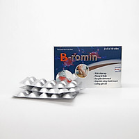 THỰC PHẨM BẢO VỆ SỨC KHỎE B-ROMIN - SUY GIÃN TĨNH MẠCH (3 VỈ X 10 VIÊN)