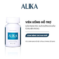 Viên uống Alika Ultra for men Giảm Rụng Tóc, Hỗ trợ Kích Thích Mọc Tóc , Đen Tóc, hộp 60 viên