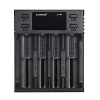 Bộ Sạc Thông Minh Màn Hình LCD 4 Khe Liitokala Lii-S4 Cho Pin 26650/20700/1850/1890/17700/17500/16340