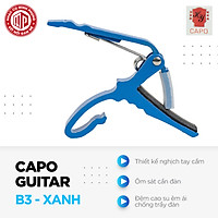 Capo guitar cao cấp Hy B3 - Màu xanh - Hàng chính hãng