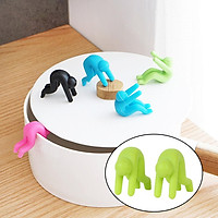 Silicone Spill-proof Lid Stand Lift Steam Release Device Phone Rest