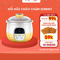 NỒI NINH HẦM CÁCH THỦY NẤU CHÁO BEAR DDZ-B08C1