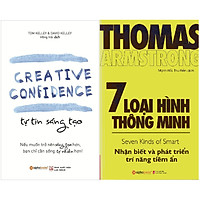 Combo Kỹ Năng Sáng Tạo Thông Minh ( Tự Tin Sáng Tạo + 7 Loại Hình Thông Minh ) Tặng Kèm Bookmark Tuyệt Đẹp