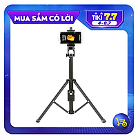 Gậy Chụp Hình Tripod 3 Chân Đa Năng 1688 Có Remote Bluetooth - Gậy Tự Sướng Kiêm Chân Đế Kẹp Điện Thoại, Máy Ảnh