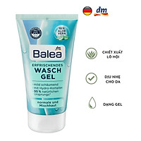 Gel rửa mặt BALEA 150ml tạo bọt tinh chất lô hội và làm sáng da - hàng nhập khẩu Đức