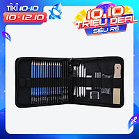 Bộ Bút Chì Vẽ Chuyên Nghiệp H&B Có Túi Đựng (35 Cái)