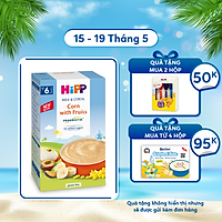 Bột ăn dặm dinh dưỡng Sữa, Hoa quả, Bắp HiPP Organic 250g